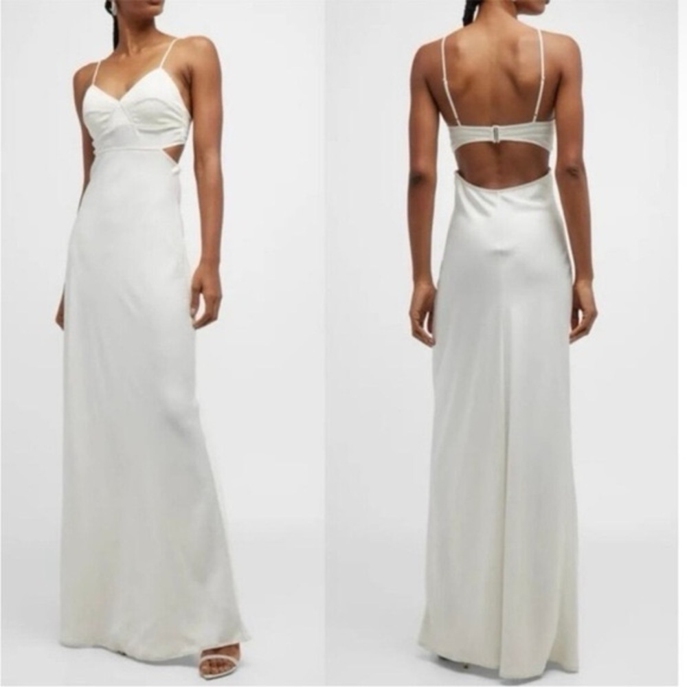 A.L.C. White Blakely Gown